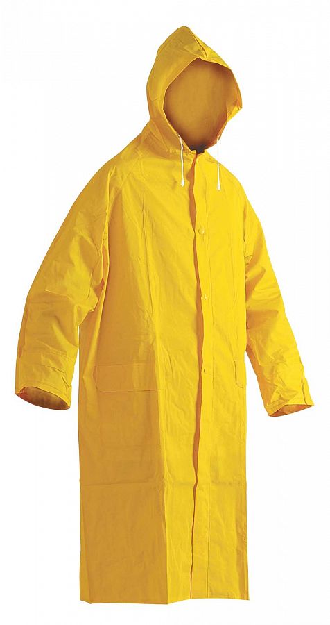 Plášť PVC CETUS 31517 žlutý vel. XXL - Obrázek Plášť PVC CETUS 31517 žlutý vel. XXL - Obrázek